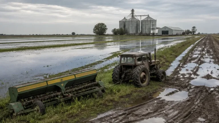 Nación homologó la emergencia agropecuaria por inundaciones en Nueve de Julio y Necochea
