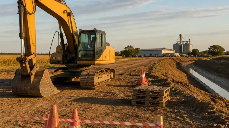 Firmat aprobó la compra directa de una excavadora por 260 millones para obras hídricas